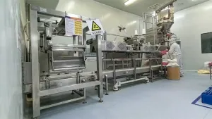 Gravimetric Filling Machine with Vertical Auger Filler