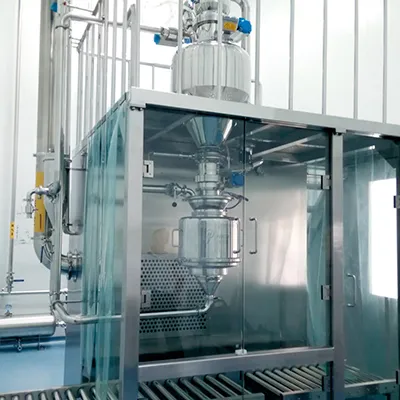 Dust-Free Gravimetric Filling Machine (Continuous Liner Type)